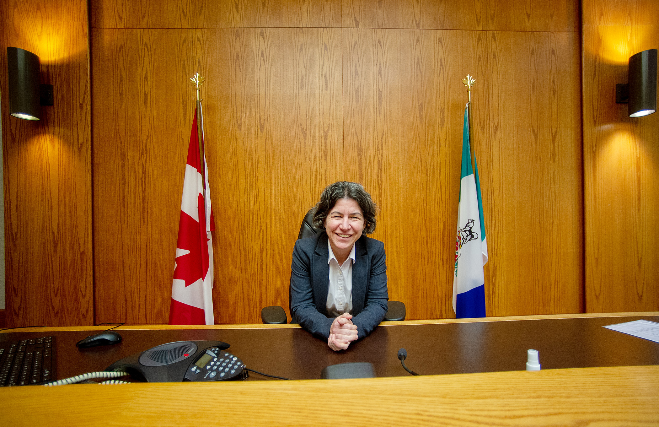 Yukon Justice, Karen Wenckebach photo taken by the Whitehorse Star