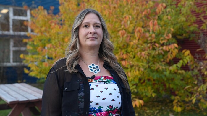 Teresa Samson photo captured by CBC's Kate Kyle